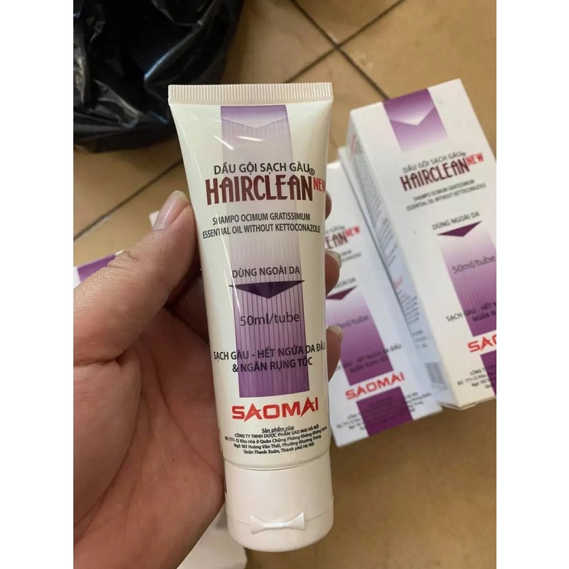 Dầu gội sạch gàu Hairclean  - Sao mai, Sạch gầu, hết ngứa