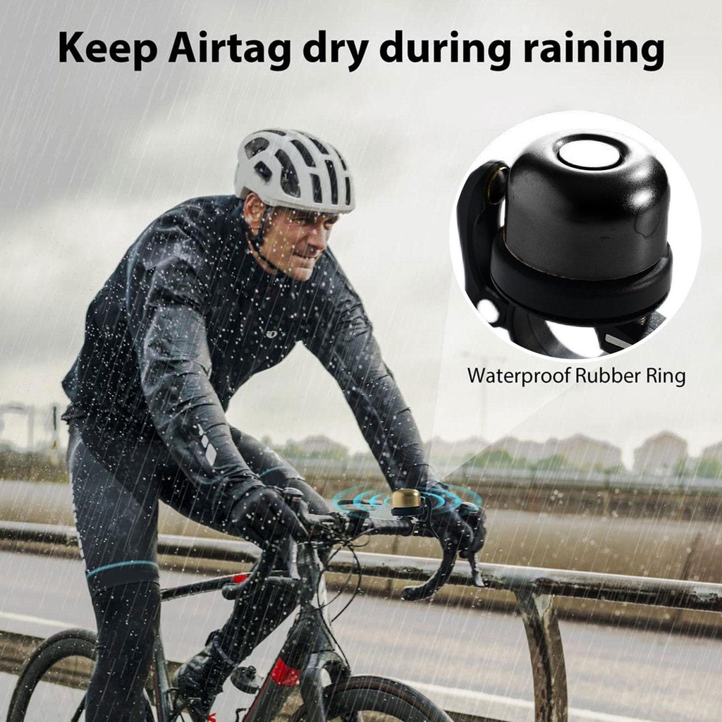 Vỏ Bọc Chuông Định Vị Chống Thất Lạc Cho Xe Đạp AirTag P1J1
