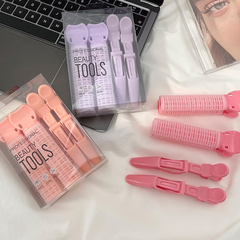 Set 4 Dụng Cụ Uốn Tóc Phong Cách Hàn Quốc Thời Trang Cho Nữ