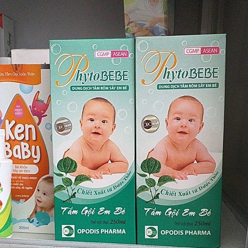 THẢO DƯỢC TẮM BÉ PHYTOBEBE CHAI LỚN