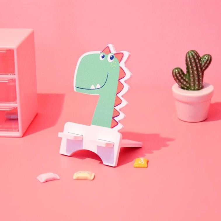 Giá đỡ điện thoại bằng gỗ thiết kế dễ thương đa chức năng có thể điều chỉnh | BigBuy360 - bigbuy360.vn