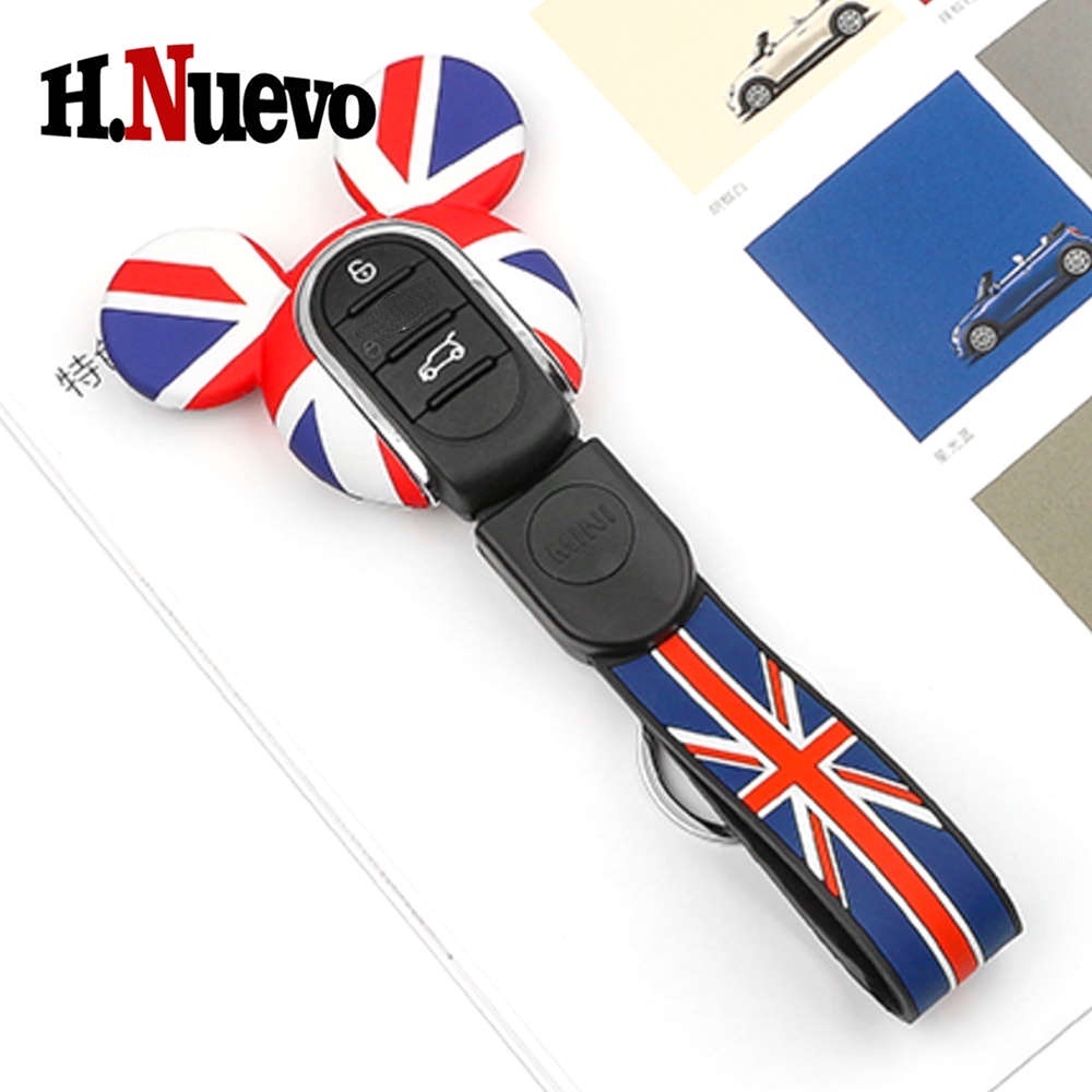 Vỏ Bảo Vệ Chìa Khóa Xe Hơi MINI F56 F57 Cooper S One JCW Countryman F60 F54 F55 Kèm Móc Khóa