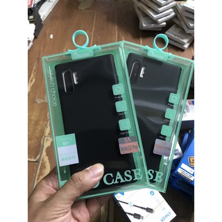 Ốp lưng dẻo màu đen VU Case cho samsung galaxy Note 10 Pro