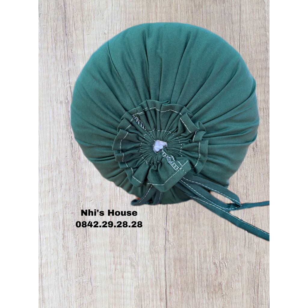 Vỏ gối ôm cotton tici mềm mịn, màu theo bộ màu ga gối tici, đủ kích thước