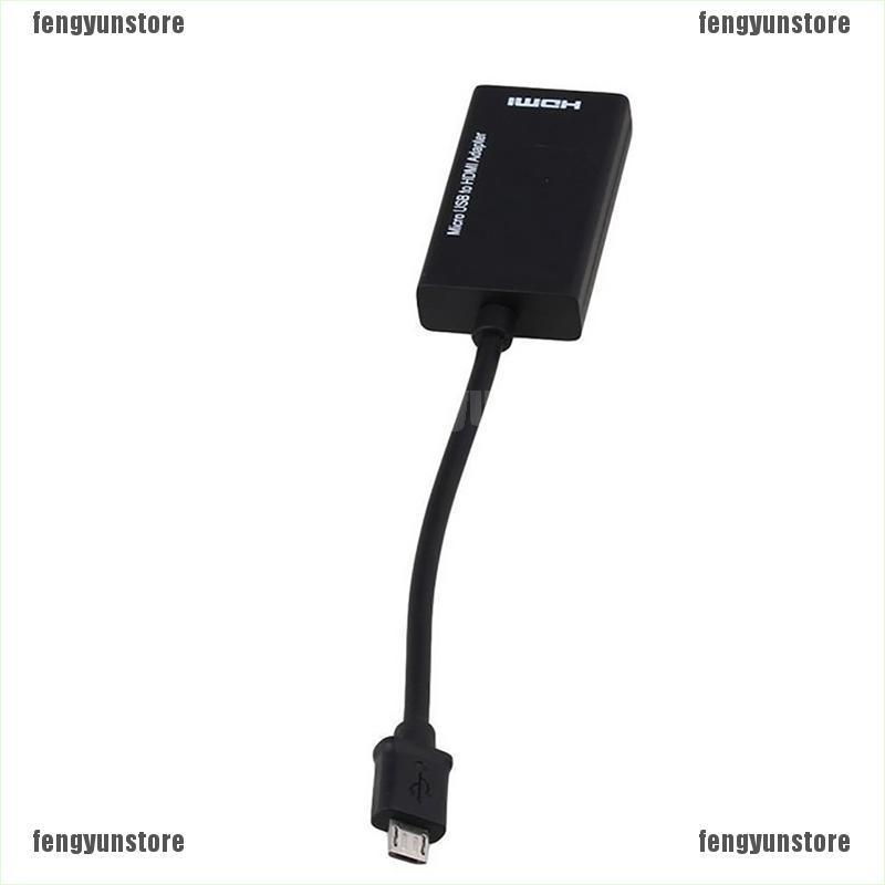 Cáp Chuyển Đổi Micro Usb Sang Hdmi Cho Điện Thoại Thông Minh Hd Tv | BigBuy360 - bigbuy360.vn