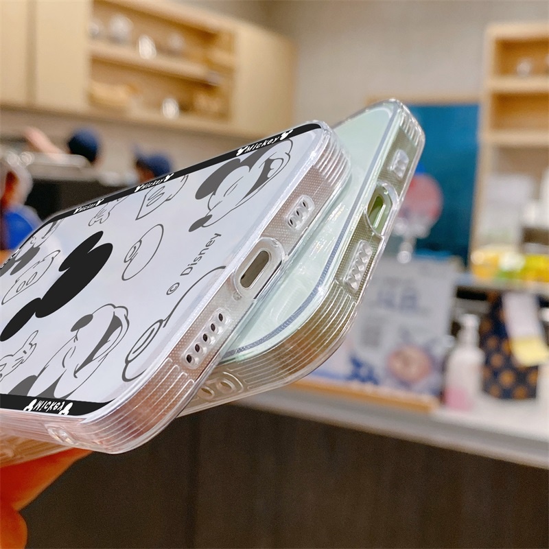 Disney Ốp Điện Thoại TPU Dẻo In mickey minnie IPhone 12 PRO 12Promax mini 11 PRO 11PROMAX 13 PRO 13PROMAX Xs Max XR 7 8 Plus