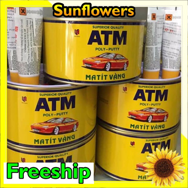 Bột trét đa năng Matit vàng ATM cao cấp - Sunflowers