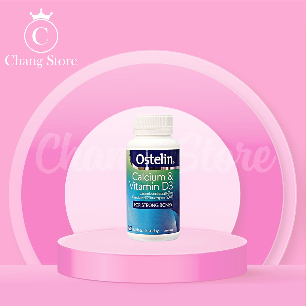 Canxi Ostelin bà bầu canxi ostelin bà bầu 130 viên
