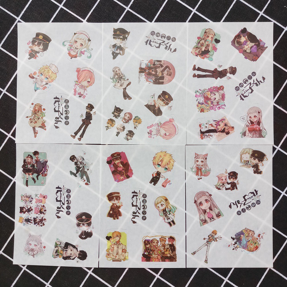Hình Dán Anime Jibaku Shounen Hanako-kun