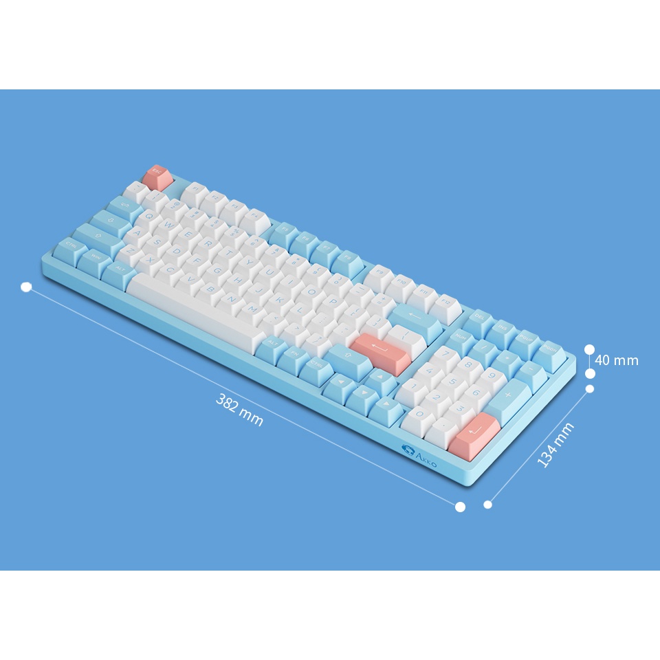 Bàn phím AKKO 3098B Multi-modes Doll of the Princess