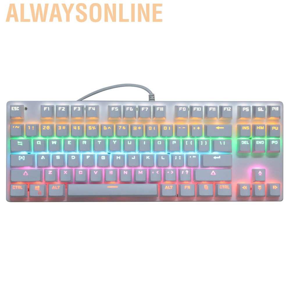 Bàn Phím Cơ Gaming Alwaysonline 87 Phím 9 Chế Độ