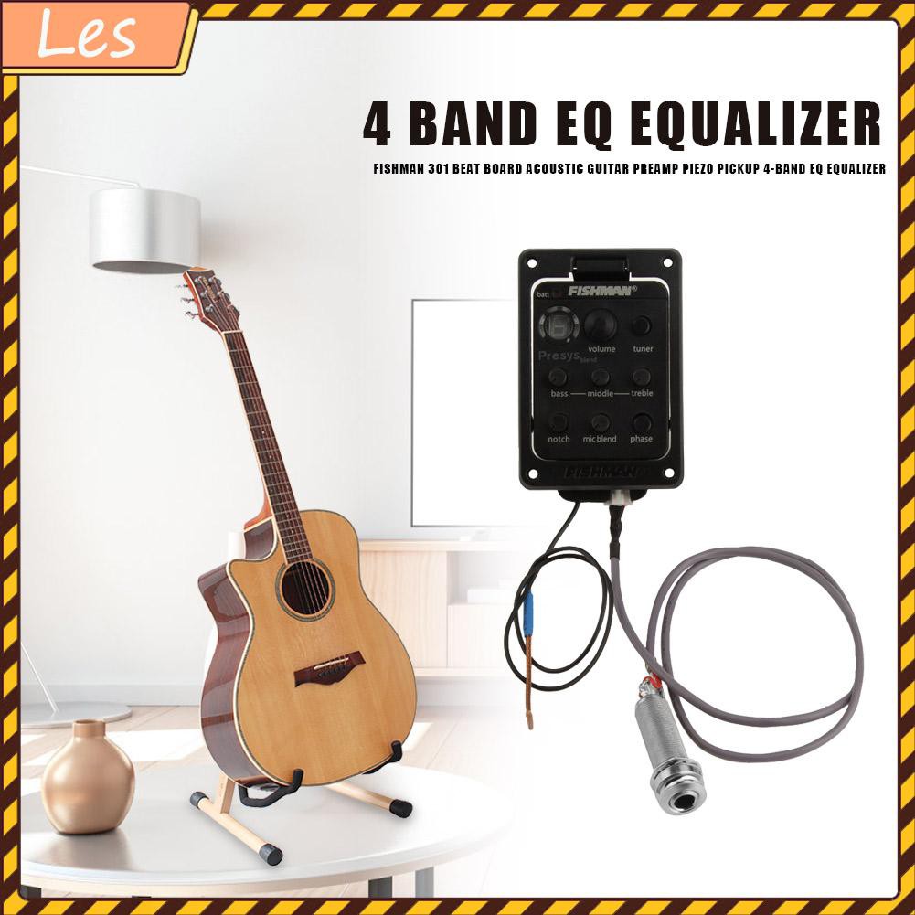 Bộ Cân Bằng Fishman 301 4-band Eq Cho Đàn Guitar