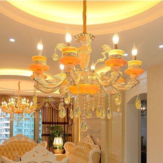 Đèn chùm MONSKY NIANS 8 tay hiện đại trang trí nội thất cao cấp, sang trọng.