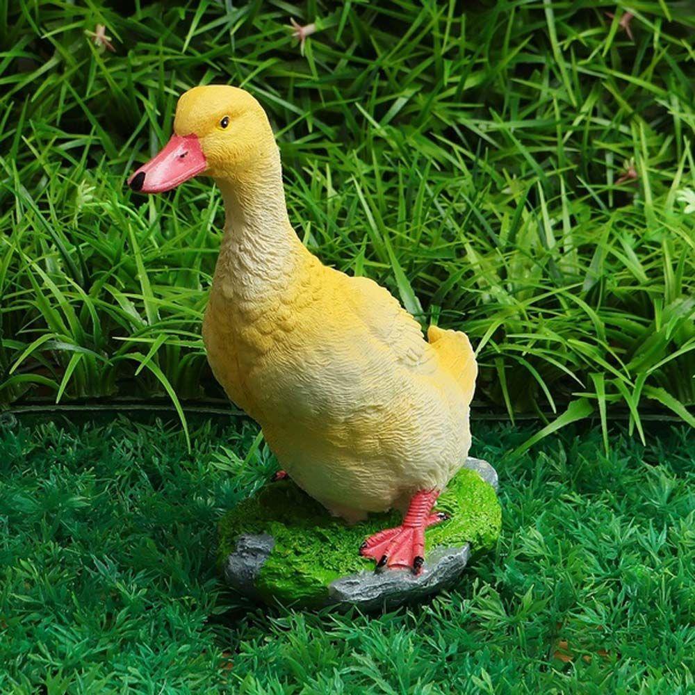 IVORY Mô Hình Vịt Con Xinh Xắn Dùng Để Trang Trí Nội Thất