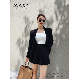 Áo blazer nữ dài tay fitted blazer Maxy Workshop