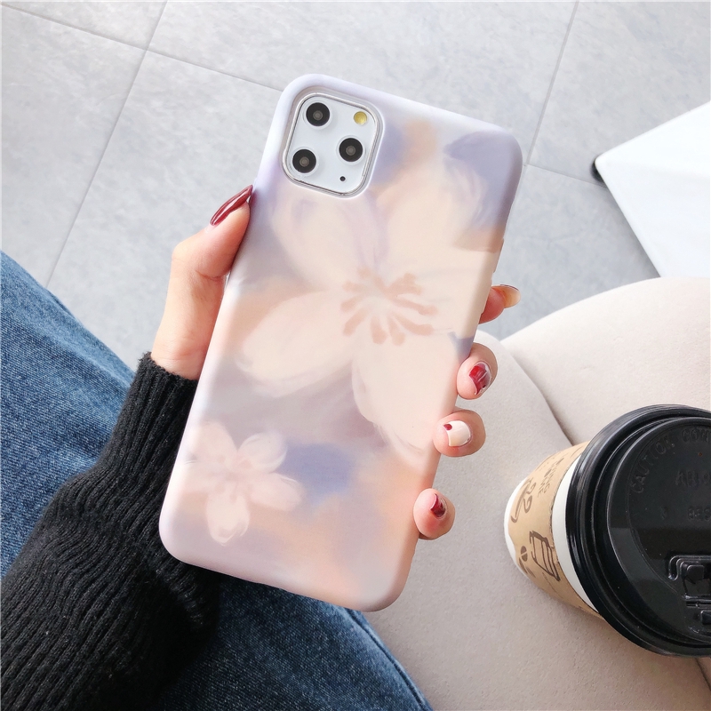 Ốp lưng iphone chống bẩn hoa pháp 5/5s/6/6plus/6s/6splus/7/7plus/8/8plus/x/xr/xs/11/12/pro/max/plus/promax - Awifi C2-1 | BigBuy360 - bigbuy360.vn