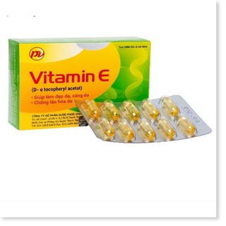 Vitamin E - phúc vinh đẹp da, chống oxy hóa, mờ thâm
