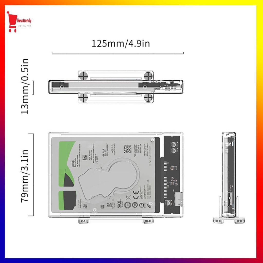 Ổ Cứng Di Động (0601) (Promo) 2159c3 Cổng Usb 3.0 Sata 2.5 Inch | BigBuy360 - bigbuy360.vn