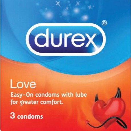 durex love (gân dọc hộp 3 cái )