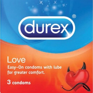 durex love (gân dọc hộp 3 cái )