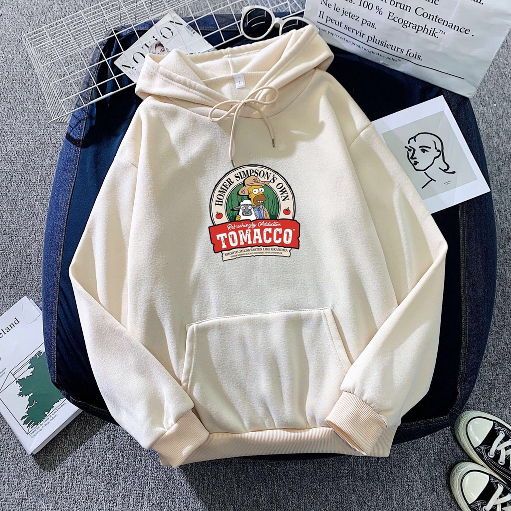 Áo Nỉ Hoodie Hoạt Hình TOMACCO Đáng Yêu Áo Form Rộng Unisex Chất Nỉ Mềm Mại Dày Dặn Style Hàn Quốc HOT TREND bb hoodie