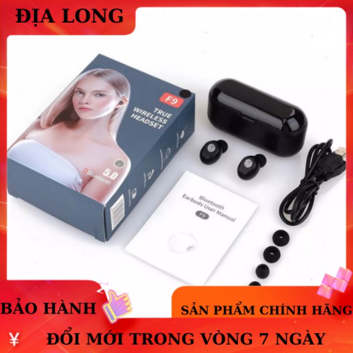 Tai nghe bluetooh F9,Bản Pro Chip Cải Tiến 5.0 Âm Thanh Hay Hỗ Trợ Mọi Dòng Máy Pin Trâu Bảo Hành 12 #tainghebluetooth