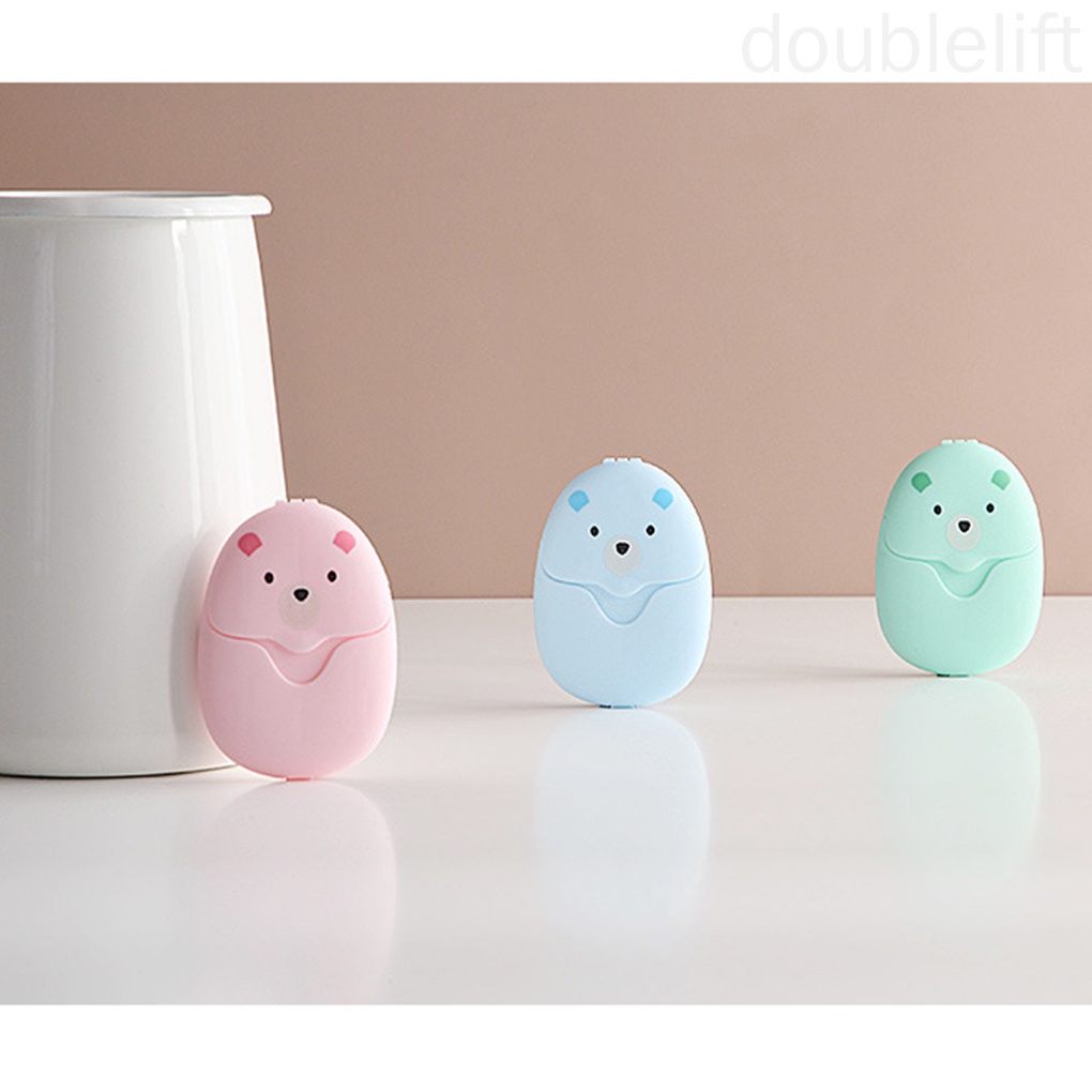 (Hàng Mới Về) Set 50 Tờ Giấy Vệ Sinh Một Mặt Tiện Dụng Khi Đi Du Lịch