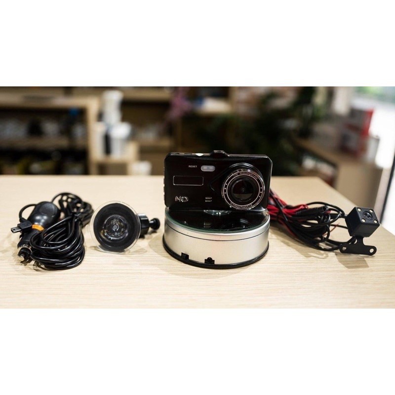 Camera hành trình xe ô tô Ống kính kép 4 inch Car DVR 1080P TẶNG THẺ 32G (BH 6 THÁNG) – BMCar – BM60 FREE SHIP