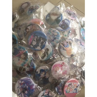 Huy hiệu Anime nhiều hình giá 3k mẫu ngẫu nhiên