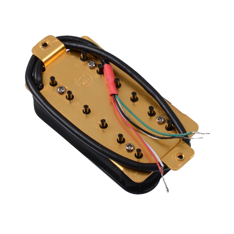 Set 12 Món Pickup Humbucker Hai Dây 6 Dây Màu Đen Điều Chỉnh Được Dành Cho Đàn Guitar Điện