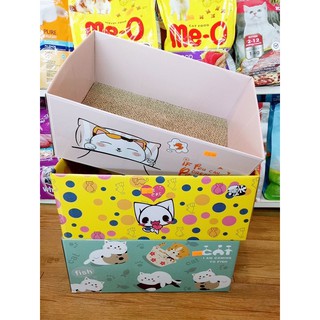 Hộp nằm catton cho mèo - đồ chơi mèo