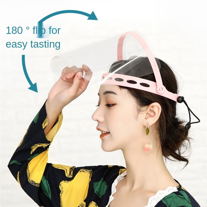 Mặt Nạ Bảo Vệ Nửa Mặt Trong Suốt Chống Bụi / Gió / Cát / Khói Tùy Chỉnh Tiện Dụng Cho Nam Và Nữ