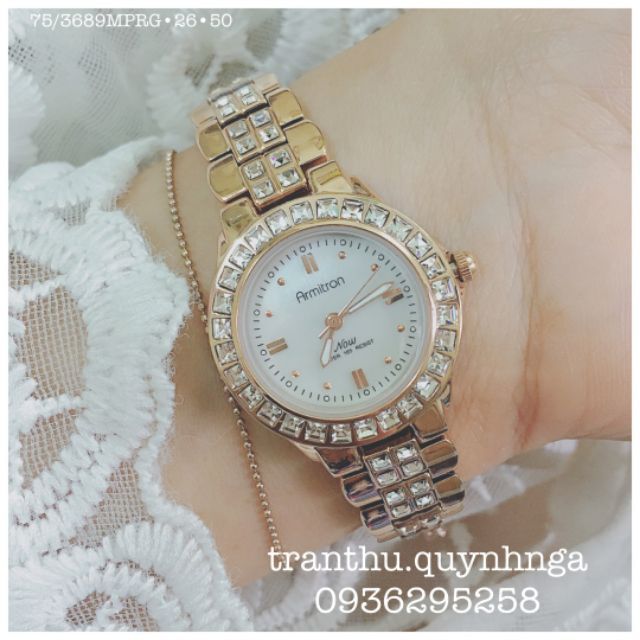 Đồng hồ nữ ARMITRON 75/3689MPRG CHÍNH HÃNG