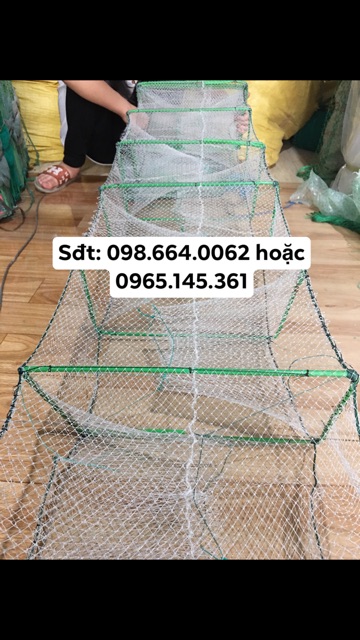 🔱 Lưới bát quái - lồng - lú - lờ 15 khung tàu
