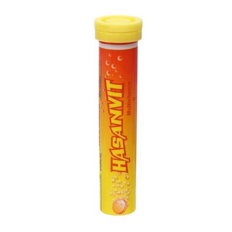 Viên sủi tăng đề kháng Muiti vitamin Hasanvit bổ sung vitamin Tuýp 20 viên