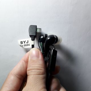 Tai nghe Nokia 8600 màu đen jack dẹp 8600 - Tai nghe BYJ - Tai nghe MP4