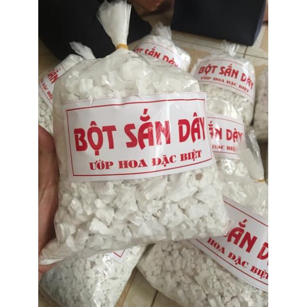 Bột sắn dây ướp hoa bưởi 1 kg. K ngon k lấy tiền.