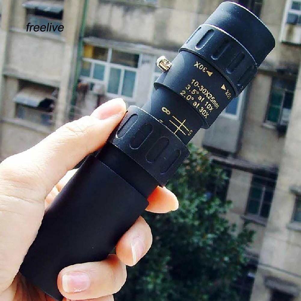 Ống nhòm 1 mắt nikula 10-30x25 siêu zoom, ống dòm chính hãng nhìn xa dùng ngắm chim trời săn bắn leo núi dã ngoại|TP042