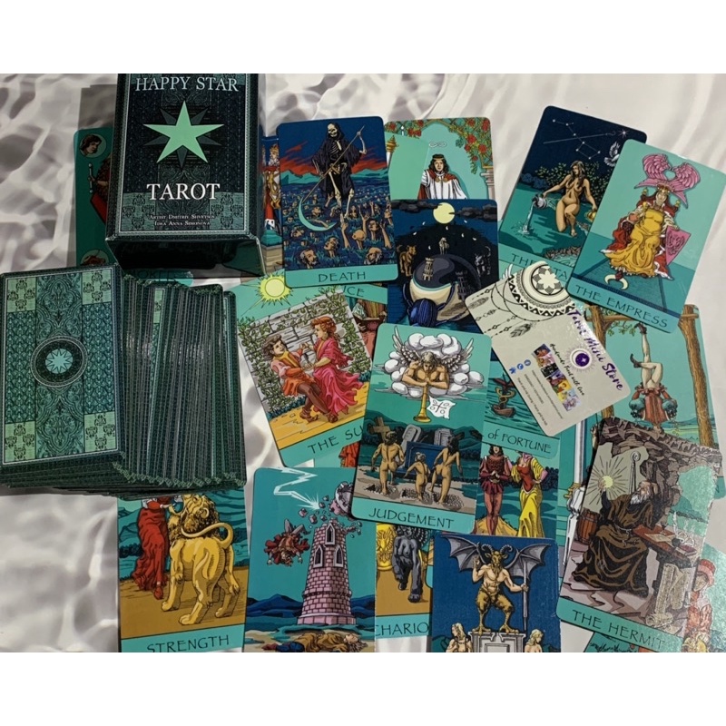 Bộ bài Happy Star Tarot handmade 7 x 12cm