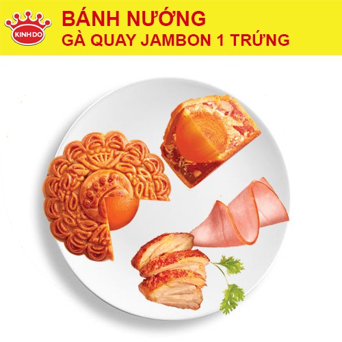 KINH ĐÔ 2021 | Bánh trung thu KINH ĐÔ 1 trứng ĐẶC BIỆT tùy chọn hương vị hộp 2 bánh hoặc 4 bánh - DATE MỚI