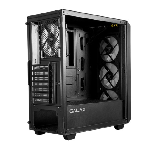 [Mã 44ELSALE2 giảm 7% đơn 300K] Vỏ case Galax Revolution-01 White - Kèm sẵn 4 Fan