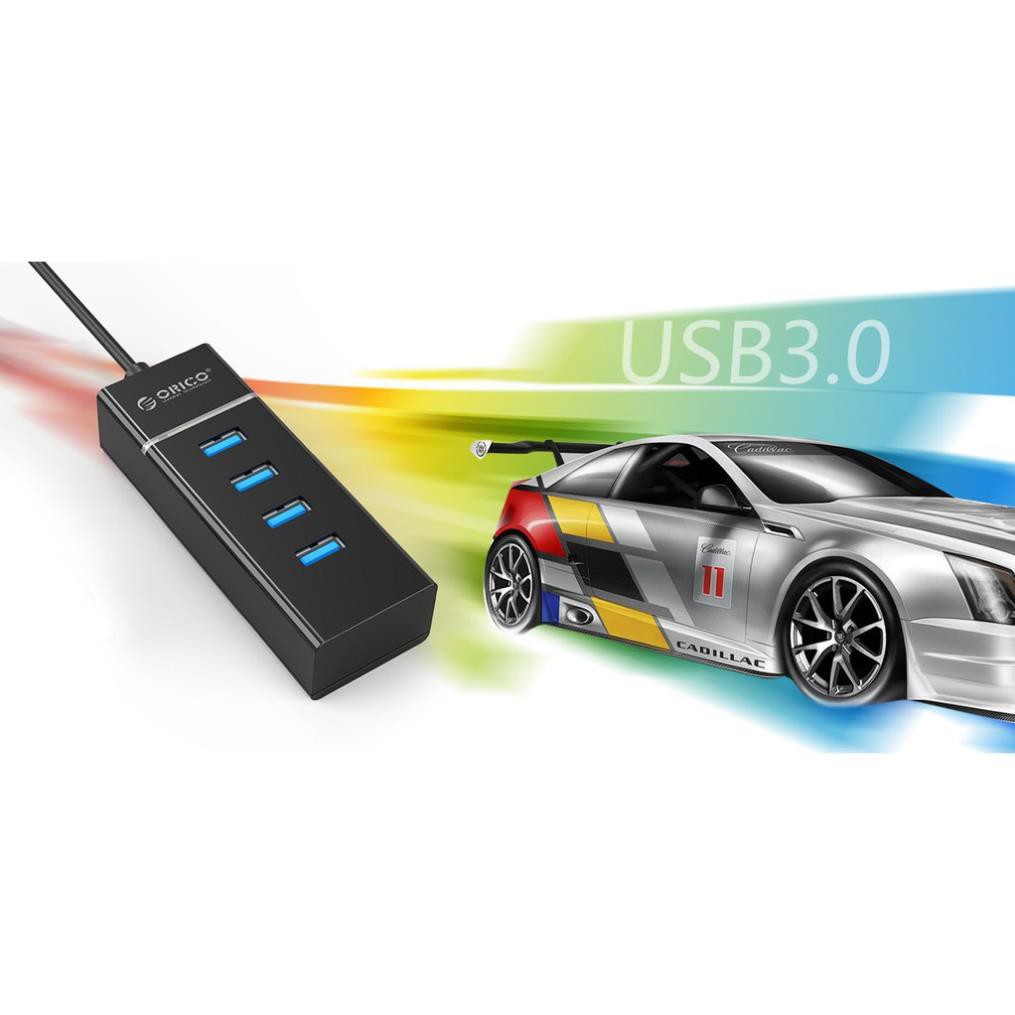 BỘ CHIA USB HUB 4 CỔNG USB 3.0 - W6PH