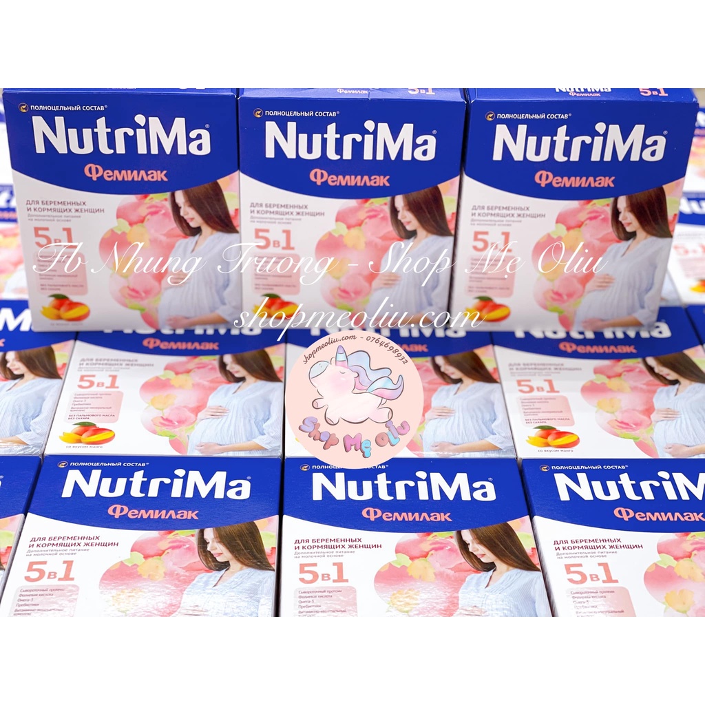 SỮA BẦU NUTRIMA NỘI ĐỊA NGA VỊ XOÀI THƠM MÁT