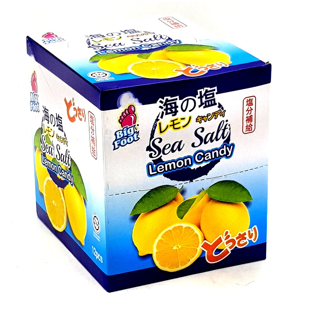 Kẹo Ngậm Chanh Muối Sea Salt Lemon Candy 15gr