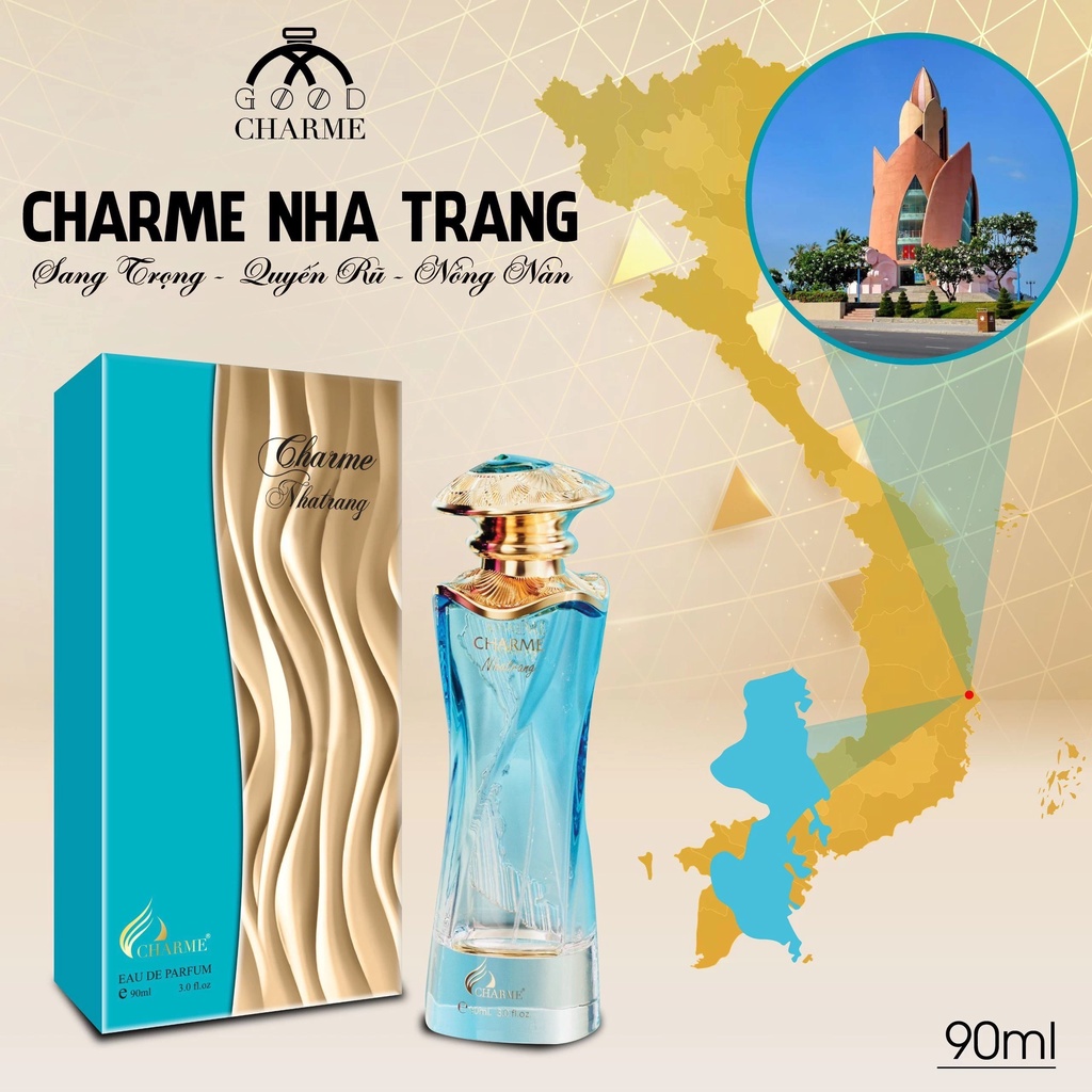 Nước hoa nữ Charme Nha Trang 90ml