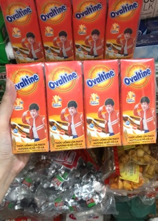 Sữa lúa mạch Ovaltine 180ML lốc 4 hộp