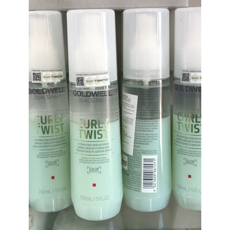 Curly Twist Xịt Dưỡng Tóc Goldwell Dualsenses Curly Twist Dành Cho Tóc Uốn 150ml Goldwell Chính Hãng Goldwell ĐỨC