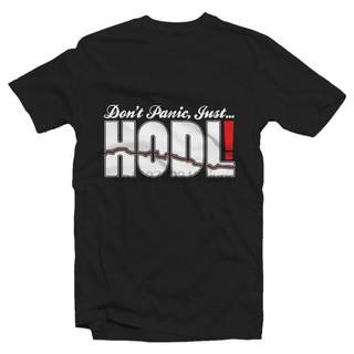 Áo thun cotton họa tiết chữ Just hodl làm quà tặng sinh nhật cho nam