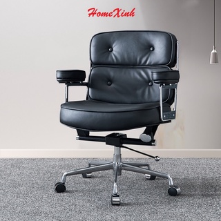 Ghế giám đốc đơn giản hiện đại BJ-715 Homexinh ghế văn phòng da xoay 360