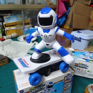 [Xả kho thu hồi vốn]ĐỒ CHƠI ROBOT LƯỚT VÁN ÂM THANH ĐÈN